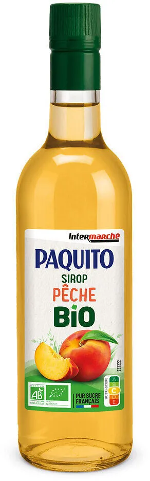 Sirop Pêche BIO