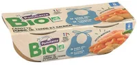 Bol bio carotte pommes de terre saumon - 8 mois- 2x200g