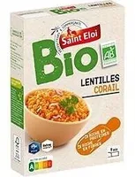 Lentilles corail bio 500g