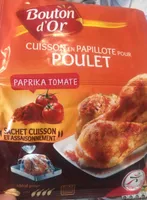 Cuisson en papillotte pour poulet paprika tomate