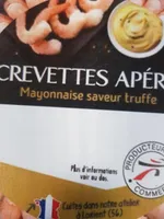 Crevettes apéro sauce truffe