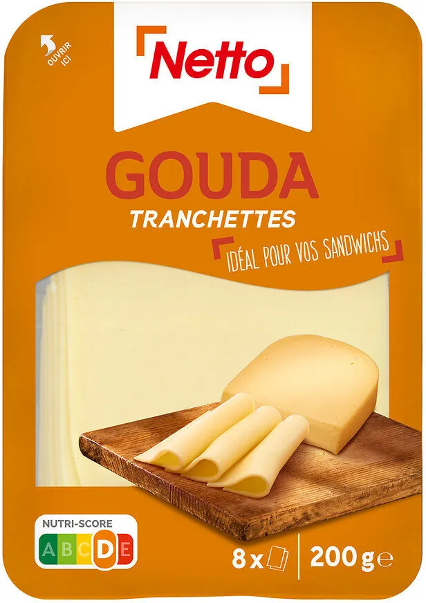 Gouda tranche 200g