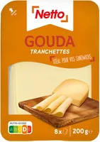 Gouda tranche 200g