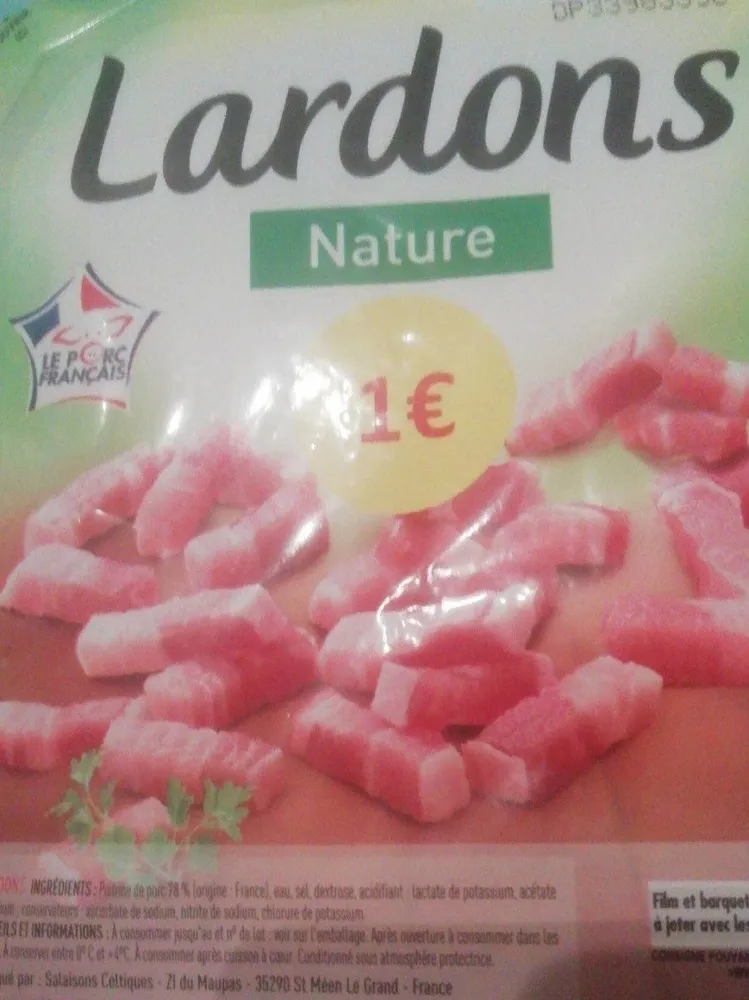 Lardons nature