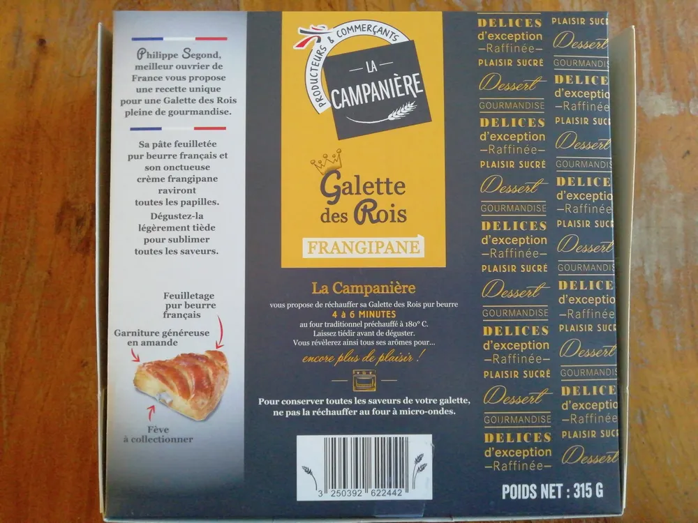 Galette des Rois Frangipane
