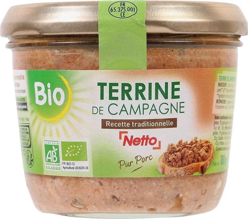 Terrine de campagne - BIO