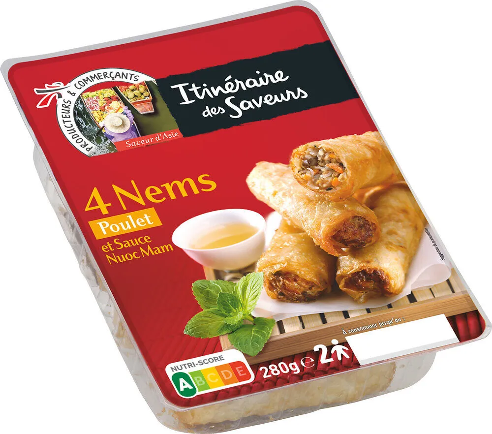NEMS POULET (65g) 280g ===> 2025/2026 passage en 60g