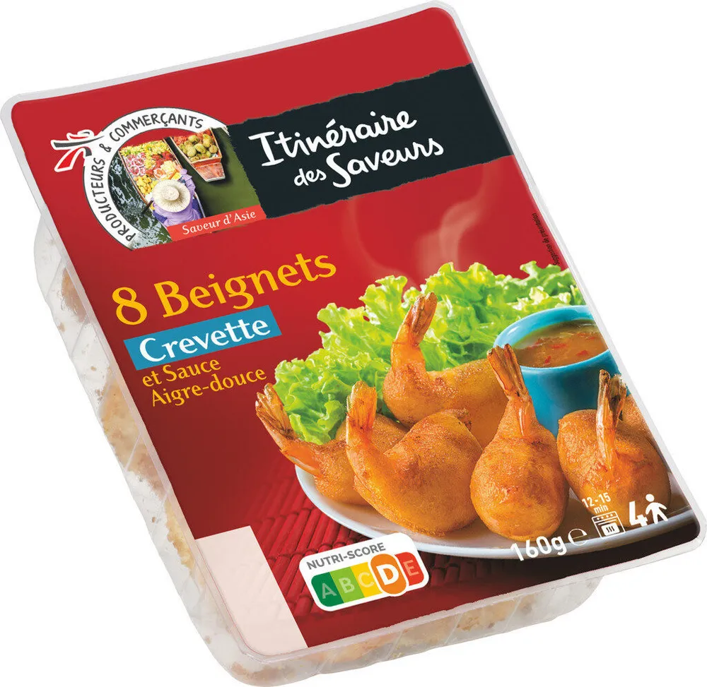 BEIGNETS DE CREVETTES 160g