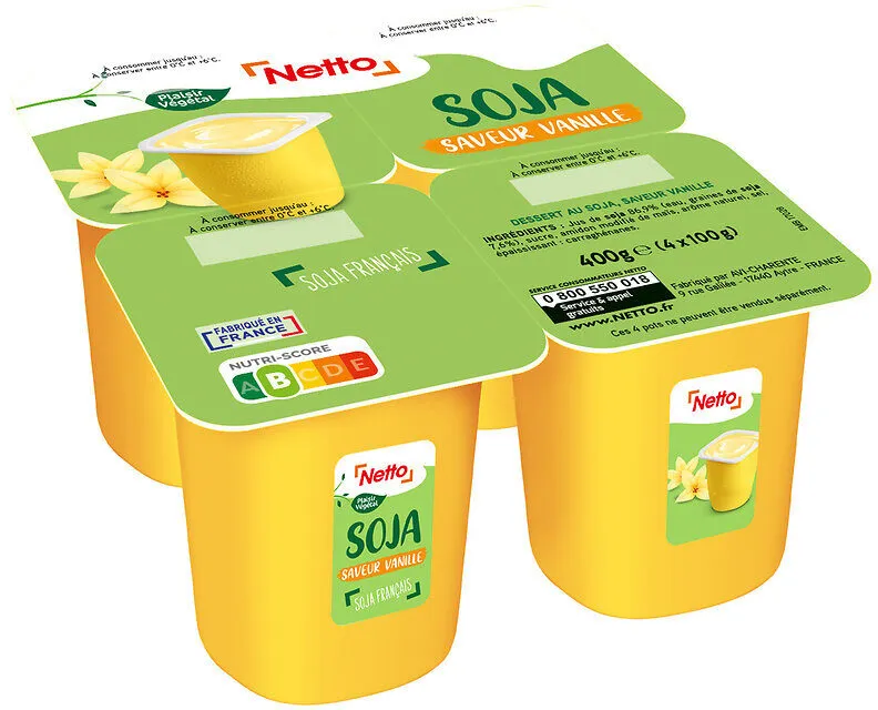 Specialite soja vanille