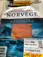 Saumon atlantique fumé en Norvège