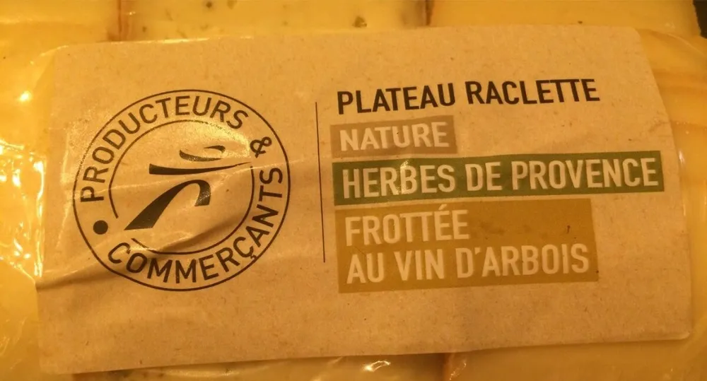 Plateau raclette