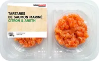 Tartare de saumon marine x2 140g