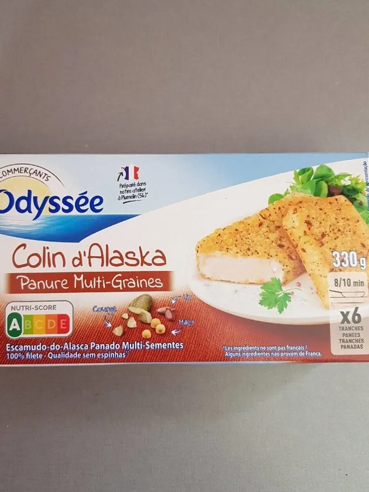Colin l'Alaska  panure multi graines