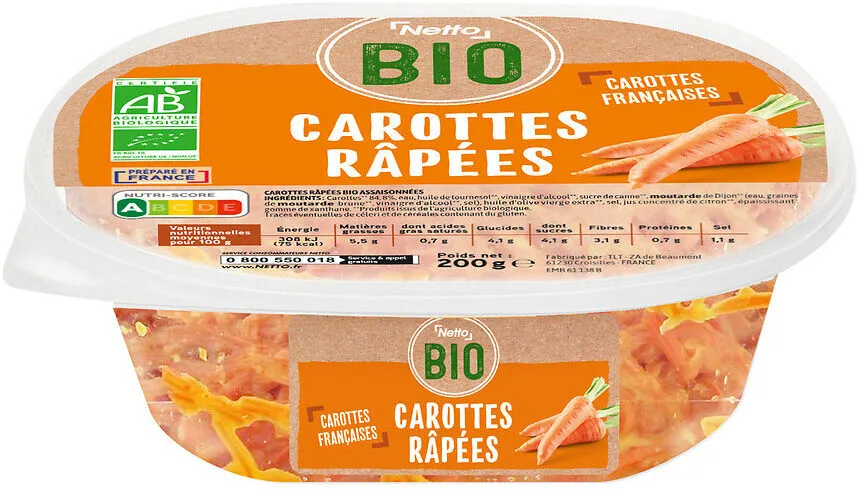 Carottes bio