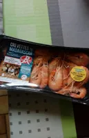 Crevettes entières cuites refrigerees