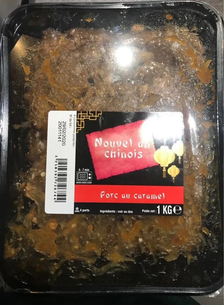 Porc au caramel