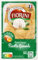 Demi-lunes ricotta épinards