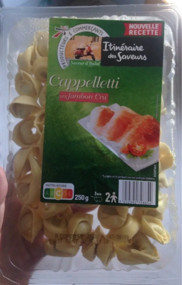 Cappelletti jambon cru