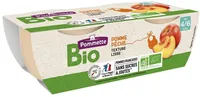 Pots fruits BIO Pomme pêche- 6 mois - 2X120g