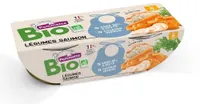 Bol bio légumes saumon - 6 mois- 2x200g