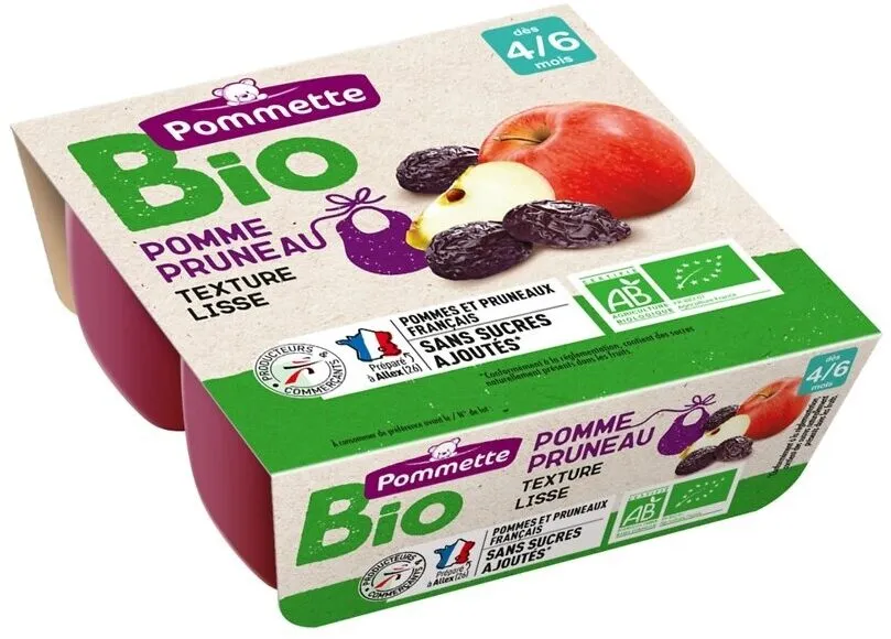 Compotes pour bébés