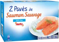 2 paves de saumon sauvage 250g