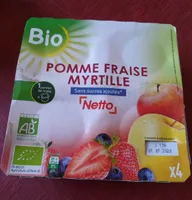 Compote Pomme Fraise Myrtille