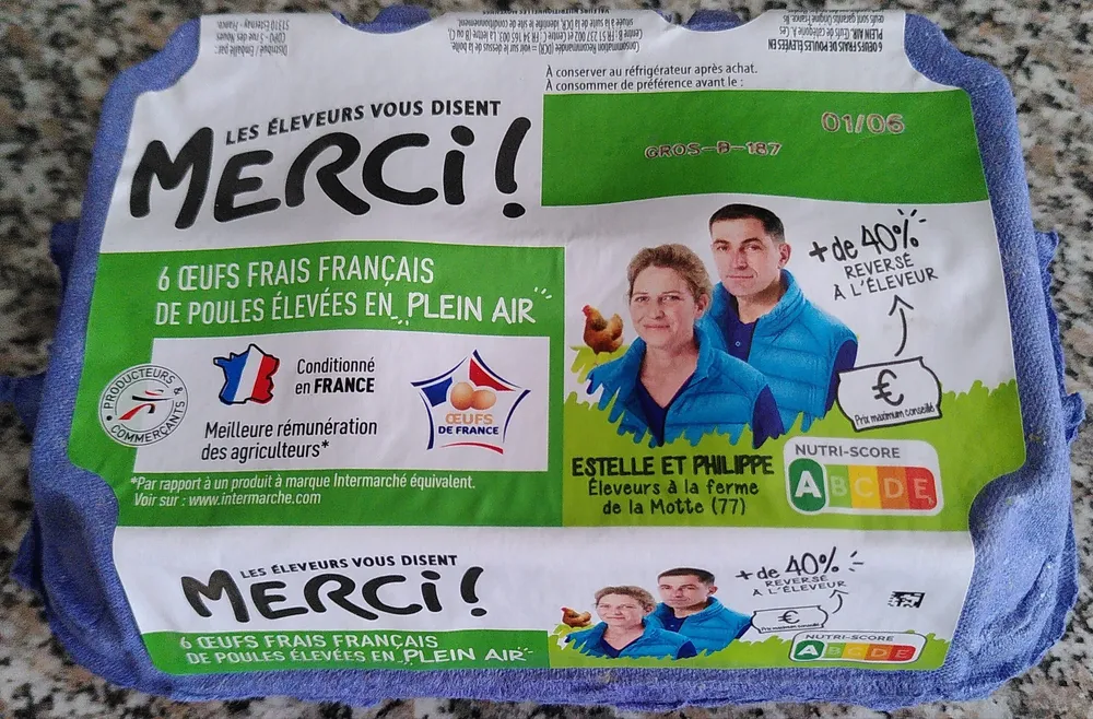 Oeufs frais