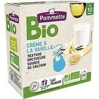 Gourde BIO crème dessert vanille - 4x90g