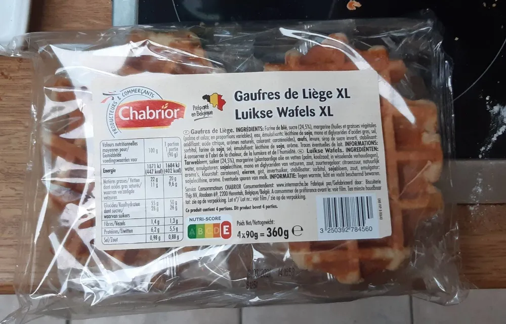 Gaufres de Liège XL