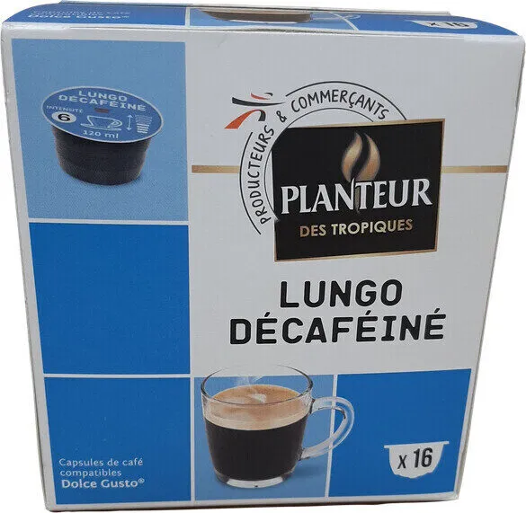 Capsules de café décaféiné