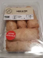 5 nems au porc