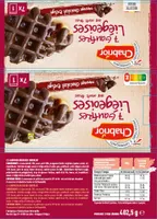 Gaufres Liégeoises nappage chocolat belge