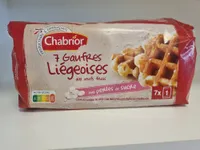 Gaufres de Liège aux perles de sucre x7 - 350g