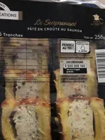 Le surprenant pâte en croûte au saumon