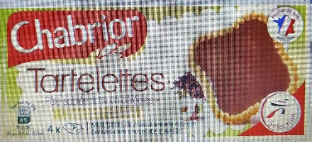 Tartelette carré Choco noisette