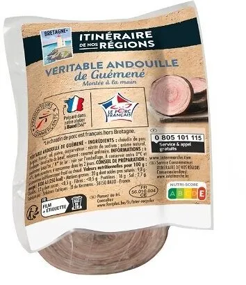 VERITABLE ANDOUILLE DE GUEMENE ENTIERE VPF 250g IDR - Massif TRAD