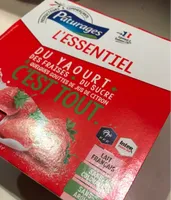 L'essentiel yaourt brassé à la fraise