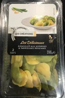 Girasoles aux asperges et parmigiano reggiano