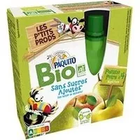 GOURDES Purée de fruits Pommes poires SSA - BIO - 4 x 90 g