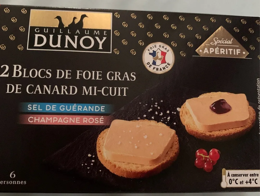 Foie gras de canard mi-cuit