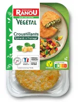 Pavé Panés végétaux Epinards Fromage