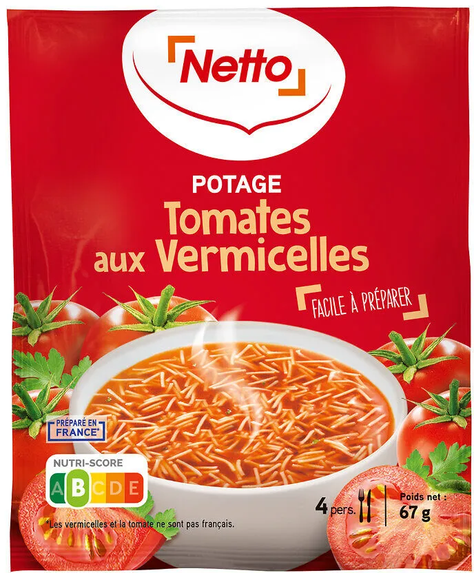 Potage deshydrate tomate vermicelles