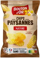 Chips paysannes nature
