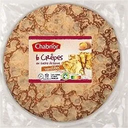 Petites crepes sucrees vanillees x6 240g