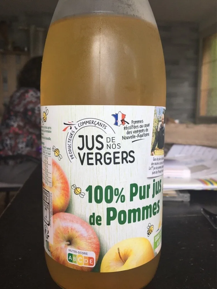 Jus de nos vergers