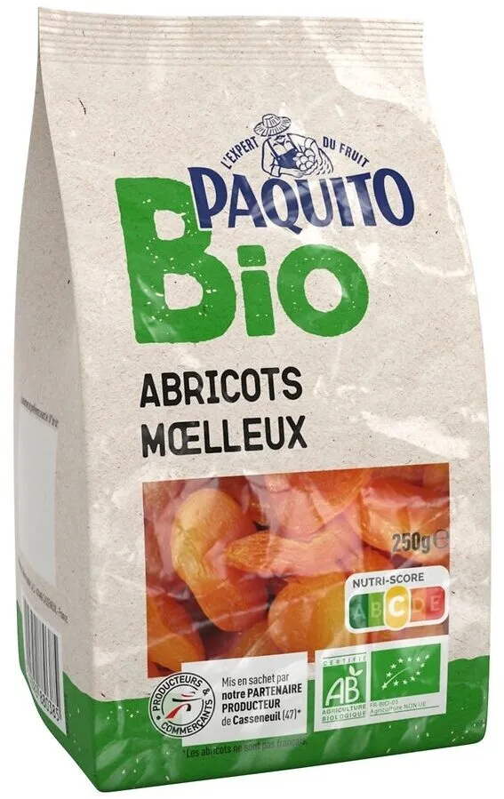 Abricots moelleux bio