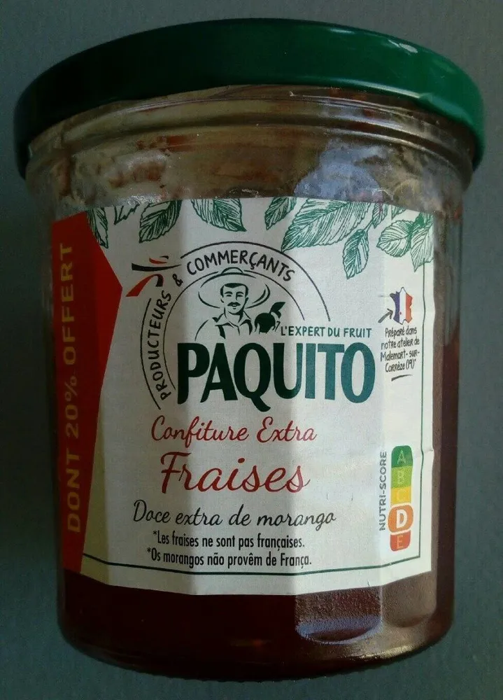 Confiture Extra de Fraises