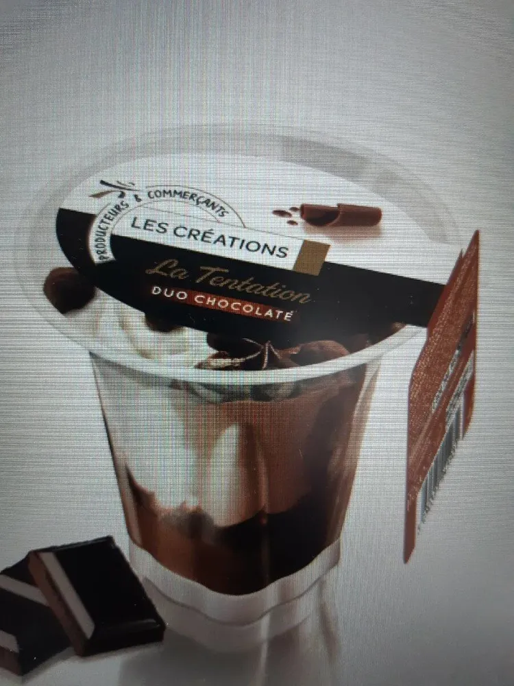 tentation chocolat 110g les créations
