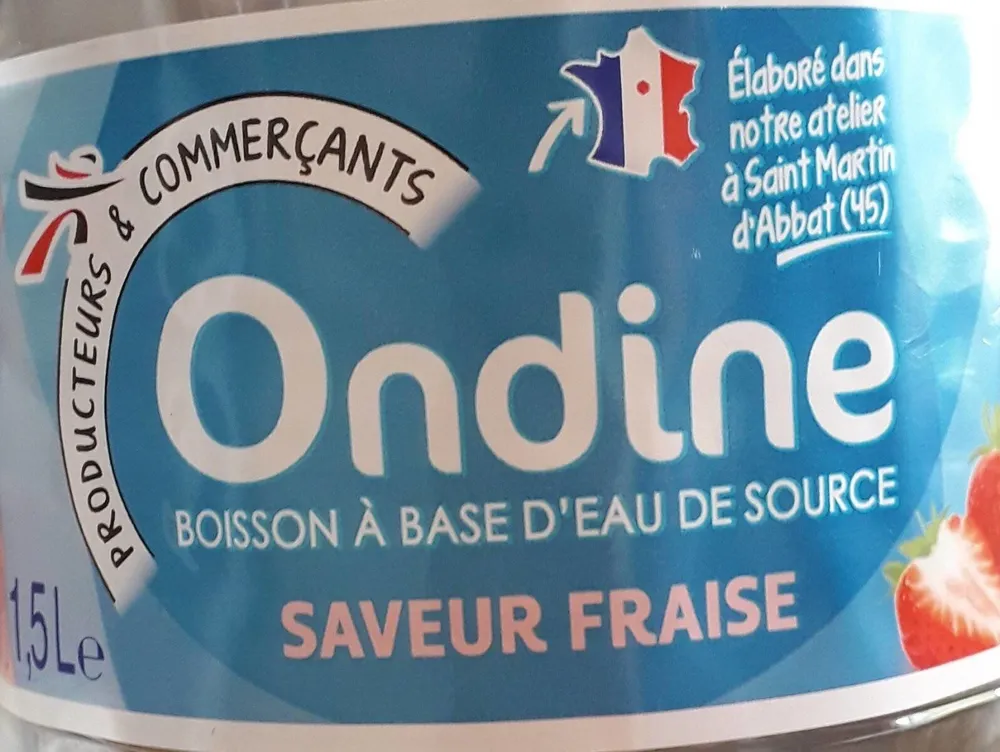 Ondine saveur fraise